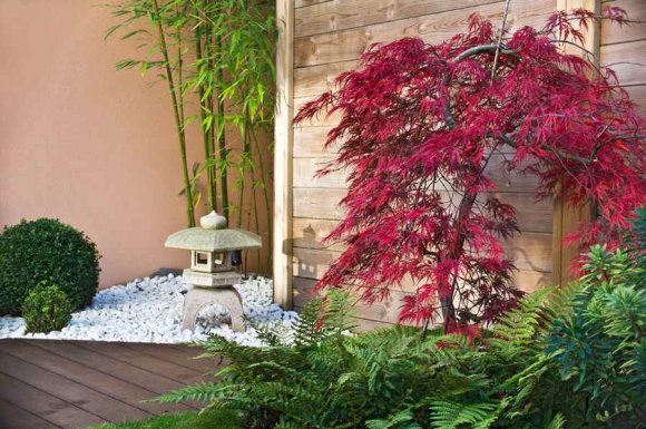 Création d’un espace zen japonais dans un jardin de particulier Gallargues‑le‑Montueux 